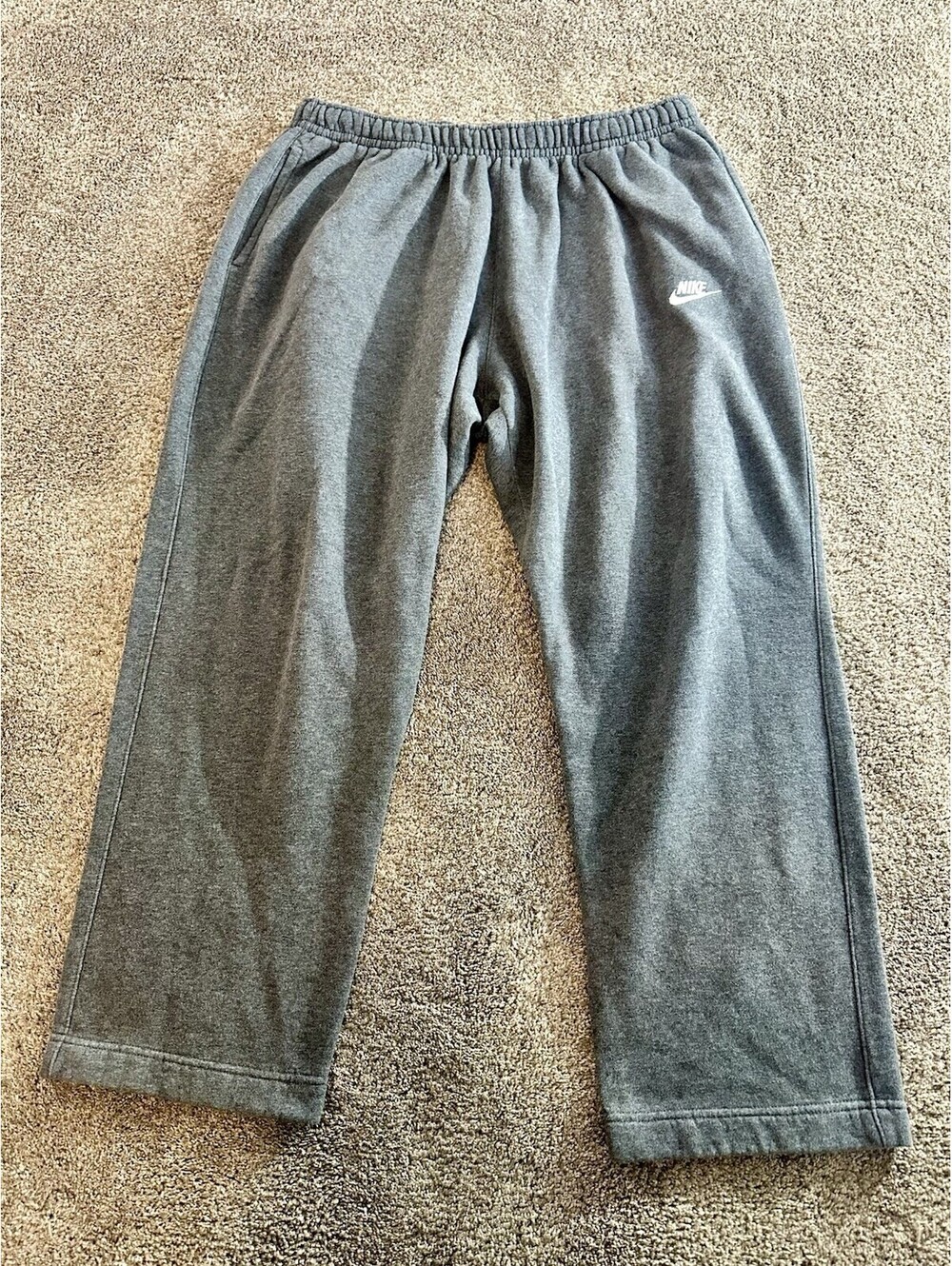 Nike Sweatpants Mens 2XL Fleece Athletic Straight Leg Lounge Pants RN#56323